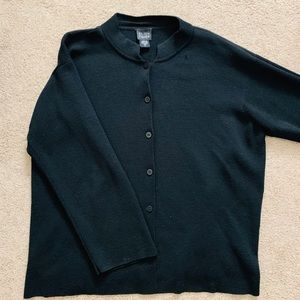 Eileen Fisher Cardigan Sweater WOOL
